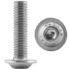 Rounded Head Screws with Flange and Hexagon Socket M4 x