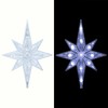Alpine Corporation Star Christmas Tree Topper with Cool White LED