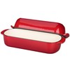 EDGING CASTING Enameled Cast Iron Loaf Pan with Lid, Bread