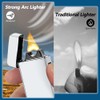 SKRFIRE Electric Candle Rechargeable USB Lighter Plasma Arc Big Flame