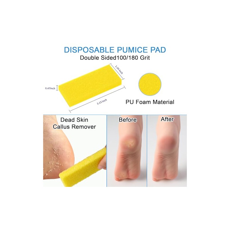 5-in-1 Disposable Pedicure Kit for Home or Salon Use