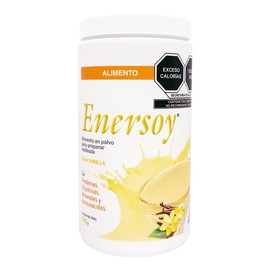 Salud Natural Enersoy Polvo para Preparar Malteada Sabor Vainilla 500g. Salud Natural                                                                 
