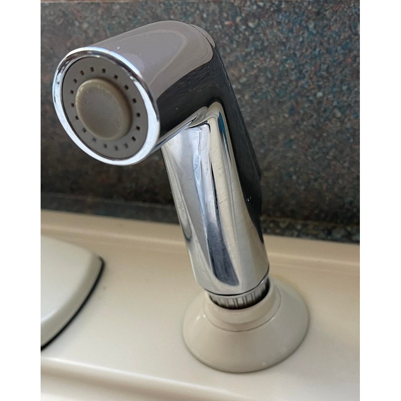 Awelife Universal Fit Sink Spray Attachment, Kitchen Side Sprayer Head,