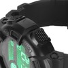 Men Dual Time Sports Watch Outdoor Waterproof PU Strap Digital