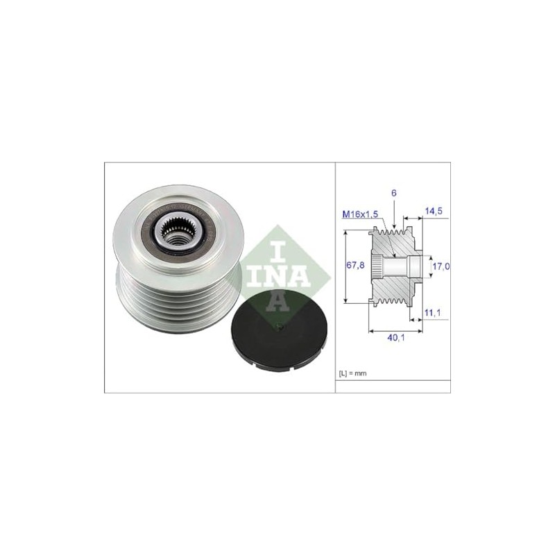 LUK 535005210 Alternator Freewheel