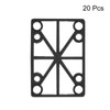 PATIKIL 4mm (0.16") Skateboard Riser Pads, 20 Pack Plastic Longboard