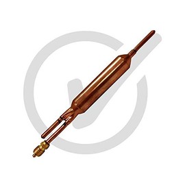 Everwell Filter Drier Refrigerant Liquid LINE with Charging Valve 1/4 X 1/4 25 Grams