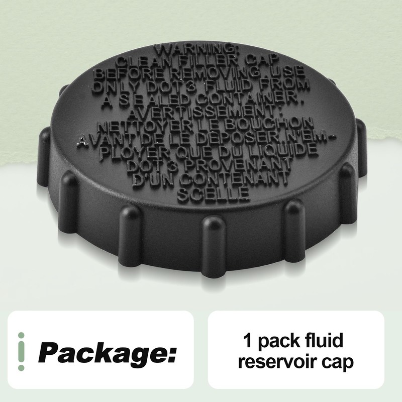 Brake Master Cylinder Fuel Filler Fluid Reservoir Cap Compatible with