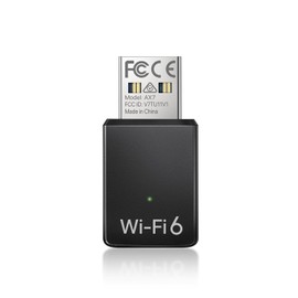 BrosTrend AX900 Mini WiFi 6 USB, Adaptador WiFi para PC Compatible con Windows 11/10/7, Antena Wi-Fi USB Doble Banda 5GHz 600Mbps + 2.4GHz 286Mbps, Wi-Fi 6 Dongle, MU-MIMO, Receptor Inalámbrico USB2.0