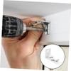 ABOOFAN 2pcs Vertical Blinds Mounting Brackets Shaped Curtain Fixing Clips