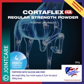 Equine America Cortaflex Regular Strength Powder | Premium Ready To Use Horse & Pony Supplement | Comprehensive Support For Joints & Mobility | 900g