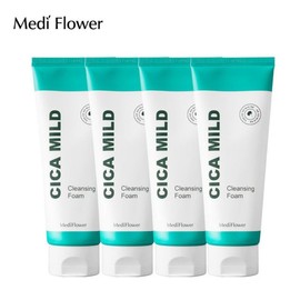 Mediflower 시카 마일드 클렌징폼 150mlx4개 Cica Mild Cleansing Foam 150ml x 4 pieces
