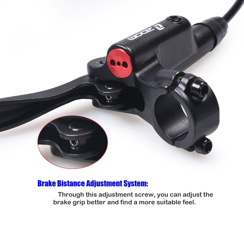 ThinkTop 4 Piston Bike Hydraulic Disc Brake, MTB Bicycle Oil