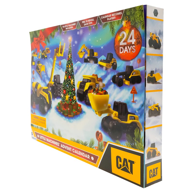 CAT Construction Toys, Little Machines Advent Calendar - Kids Toys
