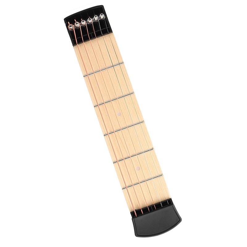 New Portable 6 Fret Pocket Guitar Left Hand for Beginner