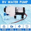 R3526144D RV Water Pump with Pressure Switch and Strainer Replace