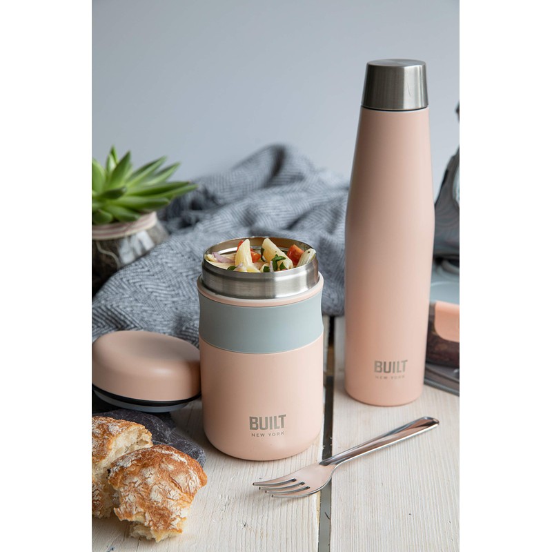 BUILT Food Flask, Vacuum Insulated Food Flask for Hot and