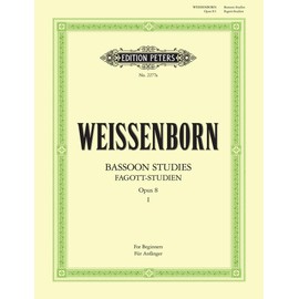 WEISSENBORN BASSOON STUDIES OP8 VOL1