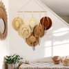 ZYP Macrame Hat Hangers Boho Hat Rack for Wall Hat