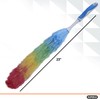 Superio Hand Duster for Cleaning, Rainbow Colored Dust Remover, Home,