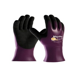 [Advanced Technology Gloves] AAG Water and Oil Resistant Nitrile Rubber Gloves, Maxi Dry 56-426 M Size 56-426-M