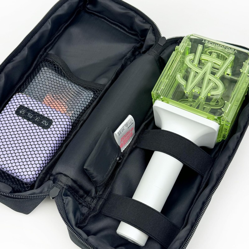 COSYPOSY Light Stick Pouch for Kpop Fans with Adjustable Strap