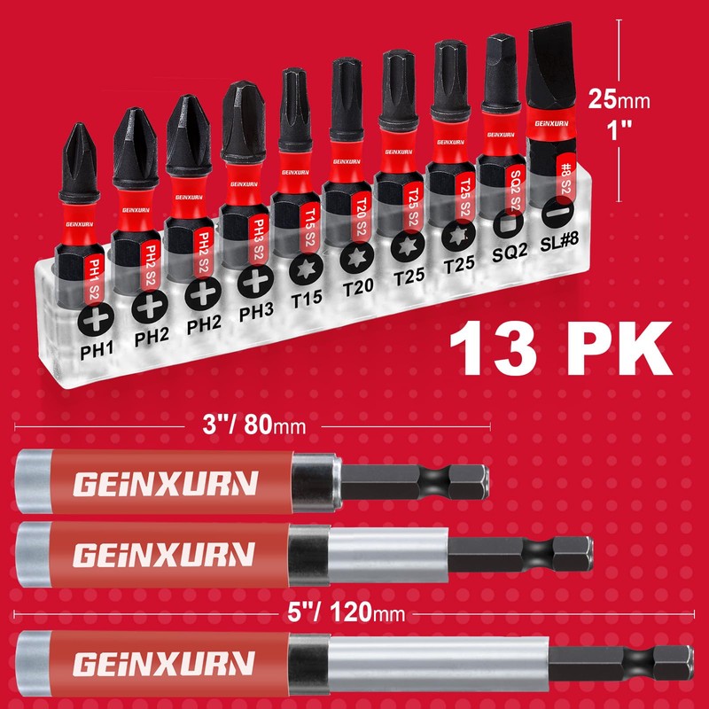 Geinxurn 3 PCS Drive Guide with Self Retracting Sleeve(3.5”) and