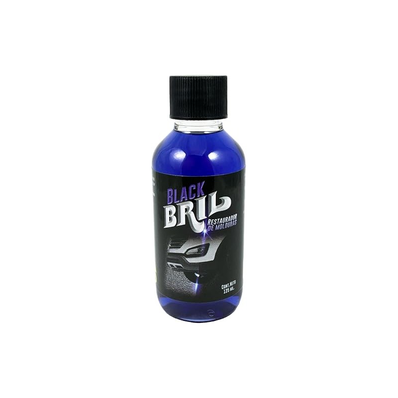 Restaurador de plastico y molduras Black Bril 125ml. Cuidado Exterior.