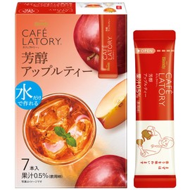 AGF Blendy Cafe Latory Rich Apple Tea 7 Sticks