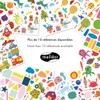 Maildor - Adesivi per Bambini, Confezione da 6 Fogli