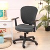 Fenteer Stretch Office Covers Seat Cover Slipcover Desk Seat Cushion