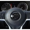 MAXDOOL Carbon Fiber Steering Wheel Cover Sticker Sequins Frame Trim