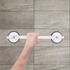 Relaxdays Extendable Suction Handle, 57-69 cm, Shower & Bathtub, 70