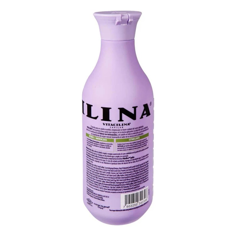 Shampoo Capilar Estimulante Vitacilina Café Verde Cabello Débil 400ml