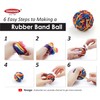 Assorted Color Rubber Band 45 gm (1.6 Ounces) x 5