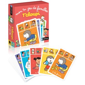 Nathan 31432 – T‘Choupi Kinderspiel in französischer Sprache