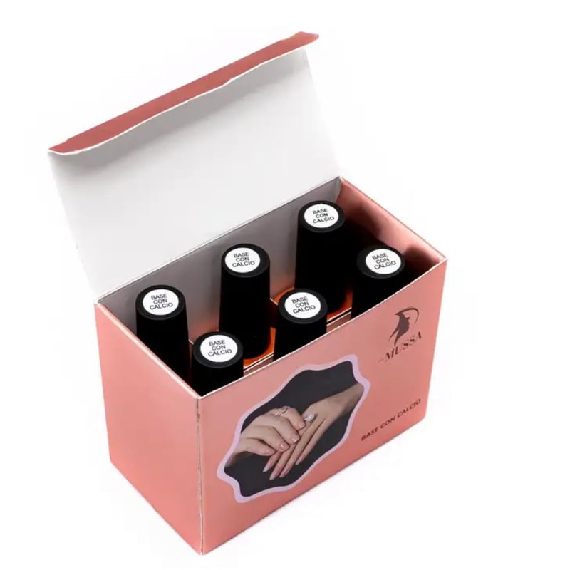 Base con calcio Mussa para uñas gel de 10 ml,