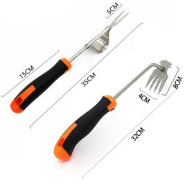 Pack of 2 Gardening Hand Weeders, Root Weeders, Weeding Tool, Garden Tool, Weeding Artifact Uprooting Weeding Tool