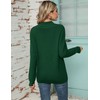 Ivicoer Womens V Neck Sweater Collared Knit Long Sleeve Pullover
