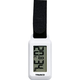 TRUSCO Splash-proof Portable Thermometer/Hygrometer Withmo PTH-DP