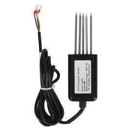 Itonash Floor Comprehensive Sensor, RS485 5-Pin Floor PH NPK Temperature and Humidity EC Sensor Conductivity Detector Tester
