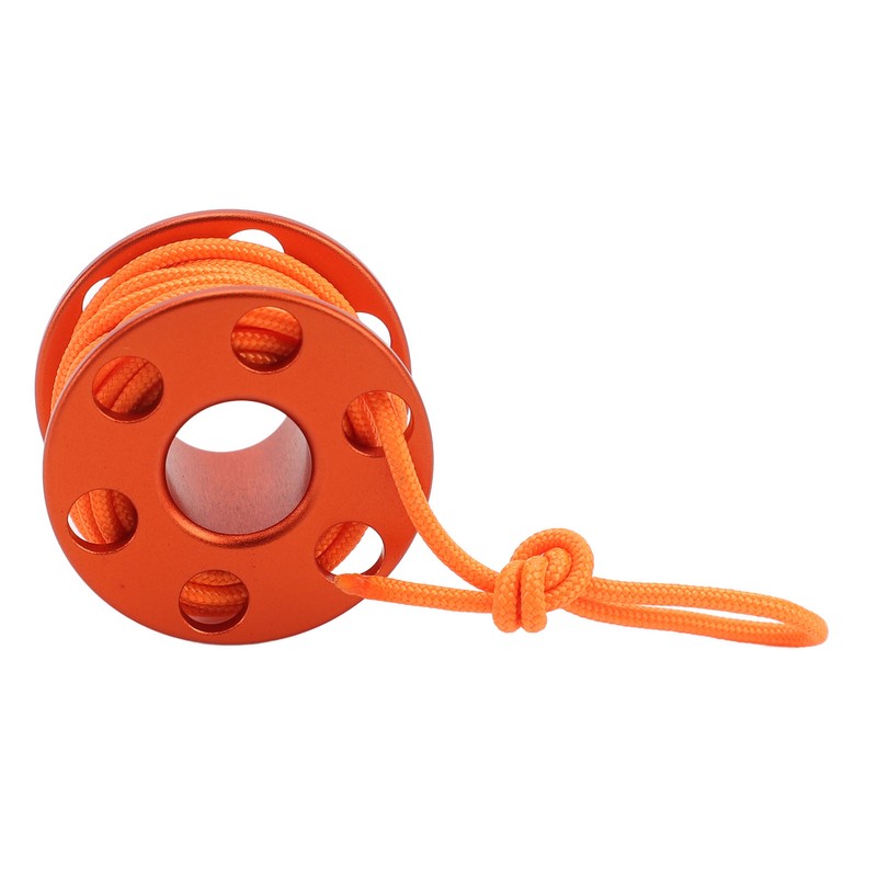 Scuba Diving Finger Reel Aluminum Alloy Mini Finger Spool Reel