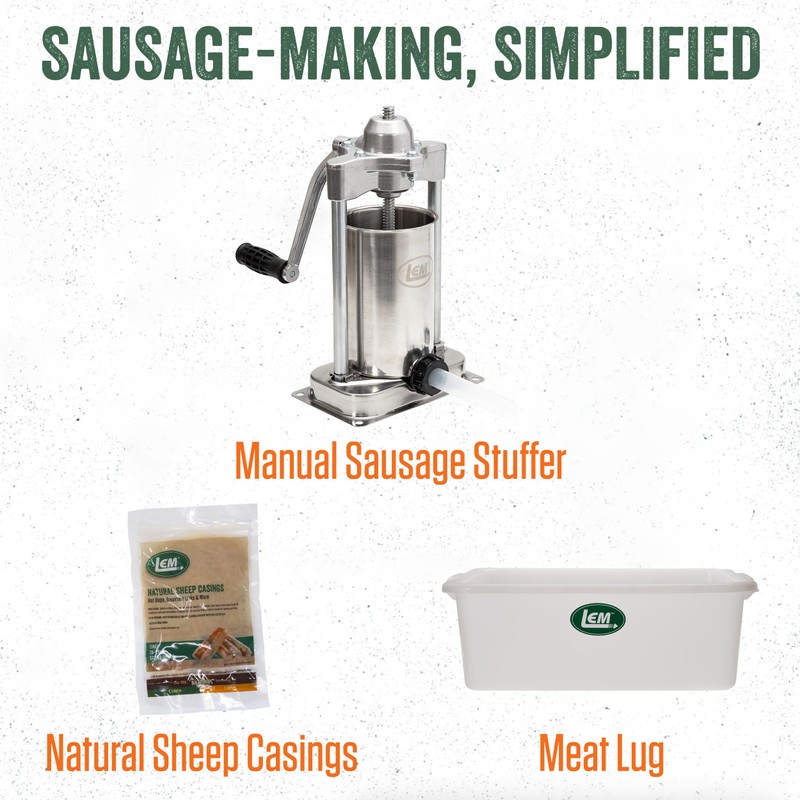 LEM Products Backwoods Breakfast Fresh Sausage Seasoning, Ideal for Wild