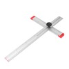 T Shaped Ruler Sliding Combination Square 90 45 Degree Angle