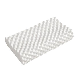 Adults Soft Latex Bed Pillow Cervical Support Pillow for Sleeping Back Stomach Side Sleepers 55x35cm
