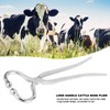 Long Handle Cattle Nasal Forceps Clip Nose Pliers Livestock Cow
