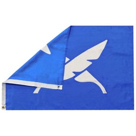 2X3 US Yacht Club Secretary Blue 100D Woven Poly Nylon Flag 2'x3' Banner
