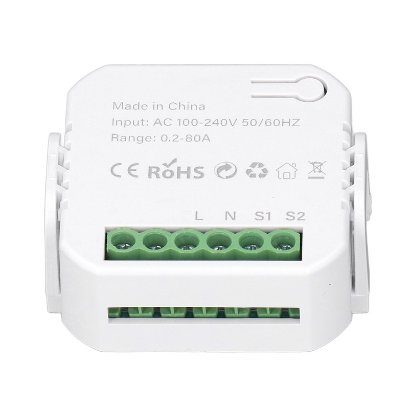 Smart Energy Monitor WiFi Single Phase Smart Energy Meter 0.2‑80A