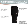 Abodhu Plus Size Compression Leg Sleeves for Women& Men 15-20mmHg