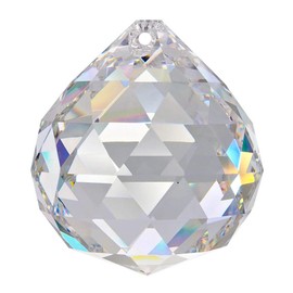 Crystal Set of 5 'Almond' 20-50 mm Crystal 30% PbO Feng Shui Suncatcher Rainbow Crystal